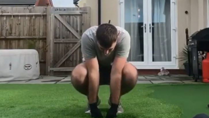 WATCH: Swing speed training goes HORRIBLY WRONG for this golfer!